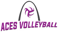 Aces Volleyball Club banner logo